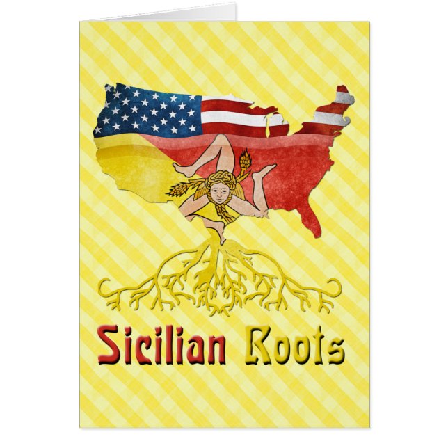 American Sicilian Roots Cards (Front)