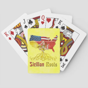 American Sicilian Roots Playing Cards