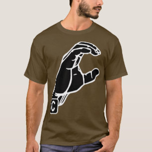 American sign language Letter C 1 T-Shirt