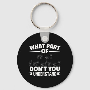 American Sing Language Asl Teacher Asl Alphabet Pu Key Ring