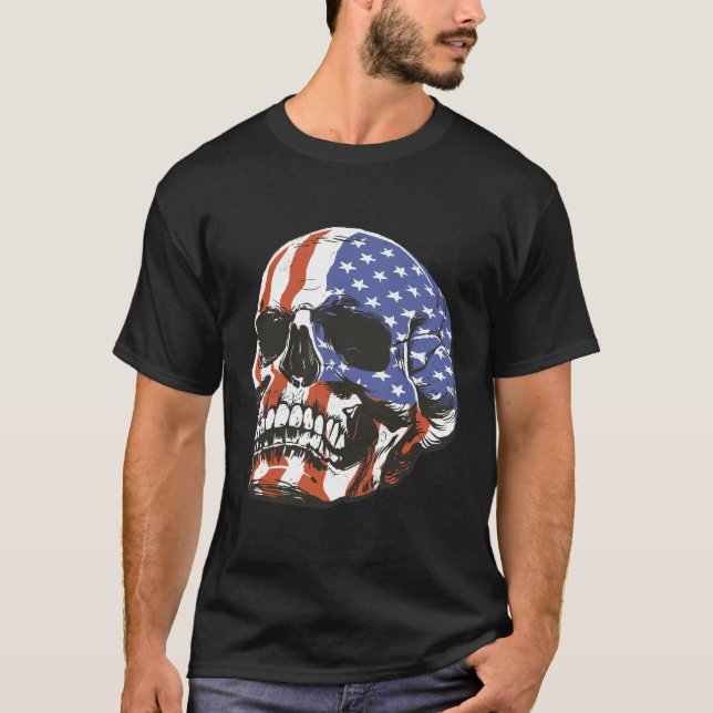 american skull T-Shirt (Front)