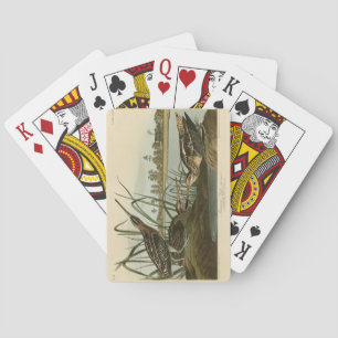 American Snipe (Wilson) Audubon's Birds of America Playing Cards