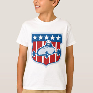 American Soap box derby car with stars and stripe T-Shirt