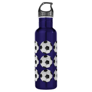 American Soccer or Association Football Ball 710 Ml Water Bottle