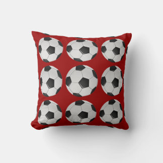 American Soccer or Association Football Ball Cushion
