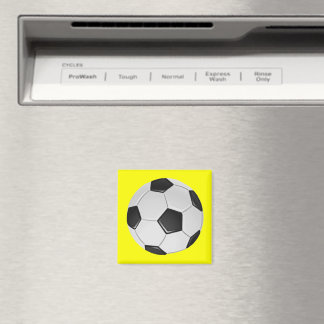 American Soccer or Association Football Ball Magnet
