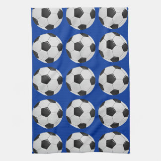 American Soccer or Association Football Ball Tea Towel