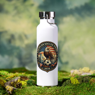 American Soccer Pride Eagle Sports Water Bottle
