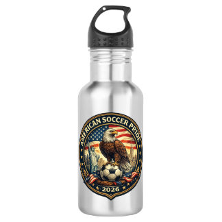 American Soccer Pride Eagle Sports Water Bottle