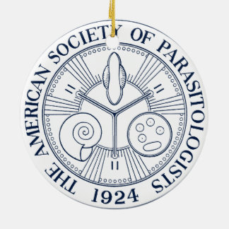 American Society of Parasitologists Ceramic Tree Decoration