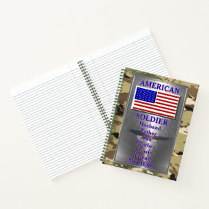 American Soldier Notebook