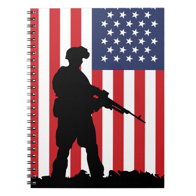American Soldier Notebook (Front)
