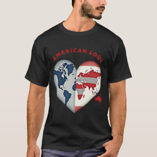 American Soul World Heart T-Shirt