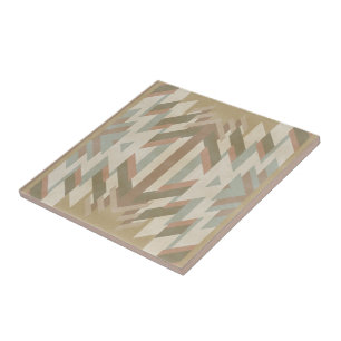 American Southwest Desert Colours Inspired Artwork Tile