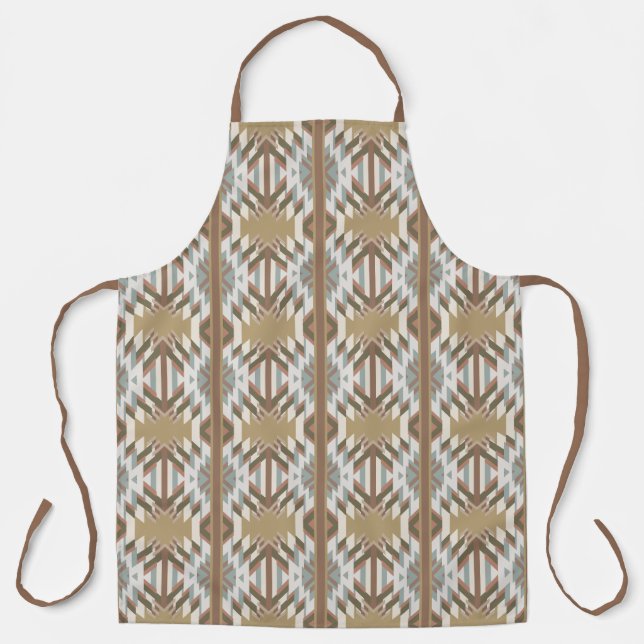 American Southwest Desert Colours Inspired Design Apron (Front)
