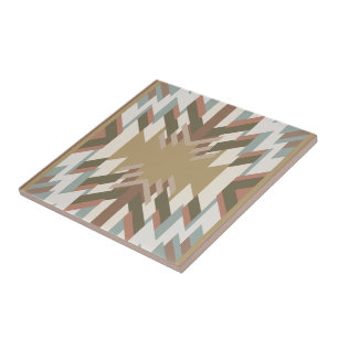 American Southwest Desert Colours Inspired Design Tile