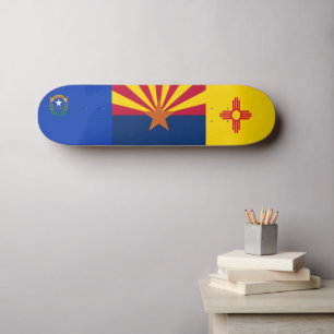American Southwest Flags Skateboard