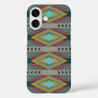 American Southwest Patterned Art And Earthy Colors