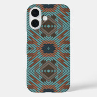 American Southwest Tribal Patterned Art And Colour
