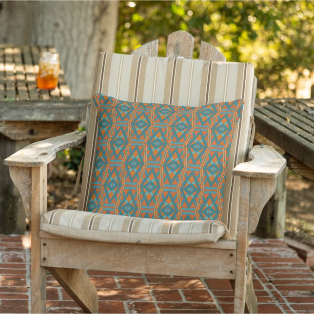 American Southwestern Style Pattern And Colours Ar Cushion (Chair)