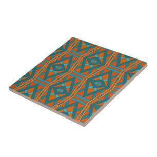 American Southwestern Style Pattern And Colours Ar Tile
