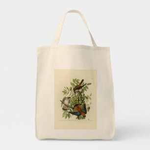 American Sparrow Hawk - Audubon's Birds of America Tote Bag