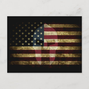 American Spartan Holiday Postcard