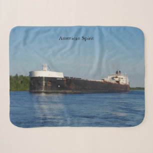 American Spirit sherpa blanket