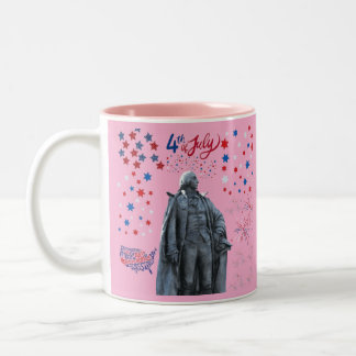 American Spirit Shine pink Two-Tone Coffee Mug