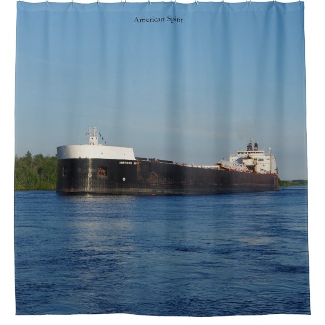 American Spirit shower curtain (Front)