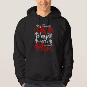 American Sport Baseball Player Mum Mothers Day Bas Hoodie