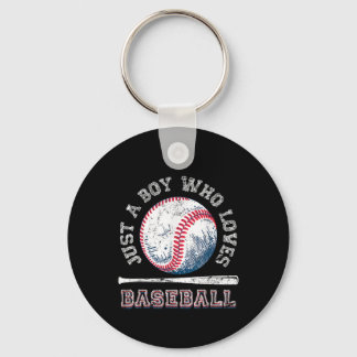 American Sport Fan Baseball Lover Boys Batter Key Ring