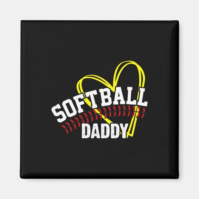 American Sport -softll Player - Softll Daddy Softl Magnet (Front)
