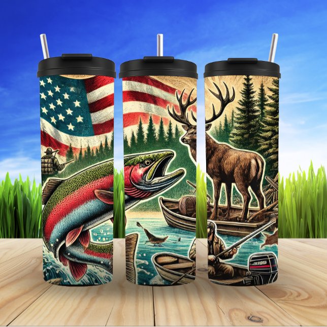 American Sporting, Wilderness Adventure Thermal Tumbler (Creator Uploaded)