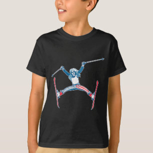 American spread eagle funny ski American spread ea T-Shirt