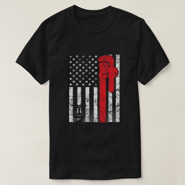 American Sprinkler Fitter T-Shirt (Design Front)
