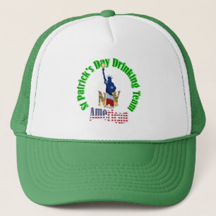 American St Patrick's day Trucker Hat