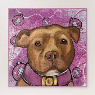 AMERICAN STAFFORDSHIRE   JIGSAW PUZZLE