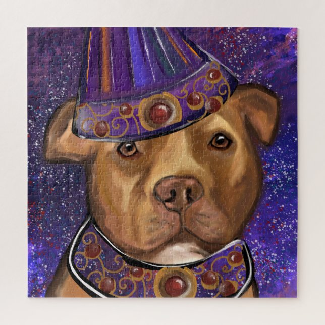 AMERICAN STAFFORDSHIRE   JIGSAW PUZZLE (Vertical)