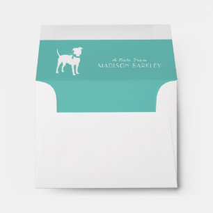 American Staffordshire Pit bull Dog Puppy Envelope