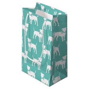 American Staffordshire Pit bull Dog Puppy Small Gift Bag