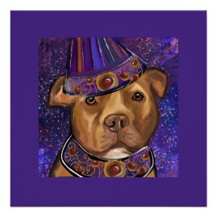 AMERICAN STAFFORDSHIRE   POSTER