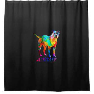 American Staffordshire Terrier - Amstaff Shower Curtain
