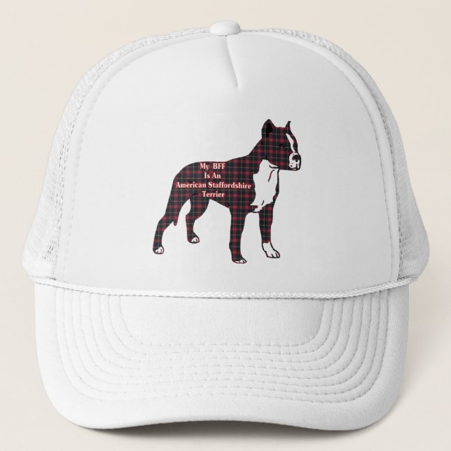 American Staffordshire Terrier BFF Hat (Front)