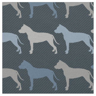 American Staffordshire Terrier Fabric