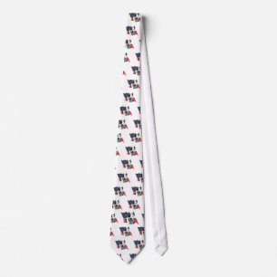 American Staffordshire Terrier Flag Tie