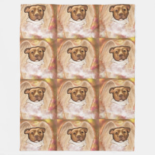 AMERICAN STAFFORDSHIRE TERRIER     FLEECE BLANKET