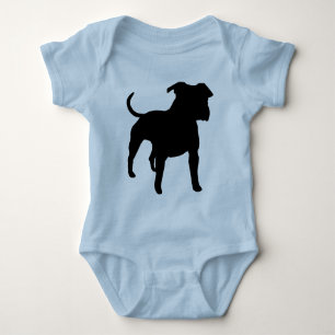 American Staffordshire Terrier Gear Baby Bodysuit