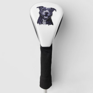 American Staffordshire Terrier Golf Head Cover