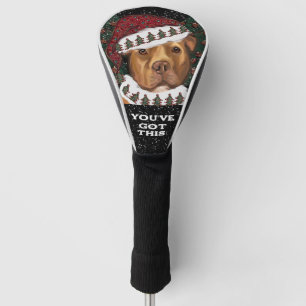 American Staffordshire Terrier Golf Head Cover